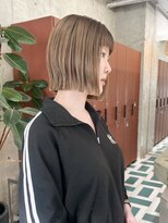 ノエ(noe) ホワイトグレージュ/デジタルパーマ/チェリーブラウン/栄l85