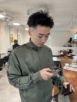 ラボ(LABO)&nbsp;スパイキーショート×ピンパーマ