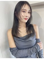 リコバイアフロート(riko by afloat)&nbsp;レイヤーカット/ハッシュカット/顔まわりカット/おくれ毛カット