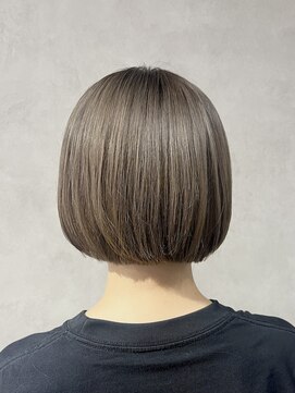 エンクス(enx) ホワイトグレージュデジタルパーマミニウルフ鶴ヶ峰YS65