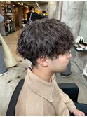 メンズカットパーマ/ニュアンスパーマ/フェザーパーマ[北千住]