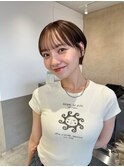 イメチェン/ハッシュカット/フルバング/似合わせカット/自由が丘