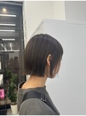 @cho_no.asato ボブ/黒髪/ネビージュ/小顔/ワンレン/大阪梅田