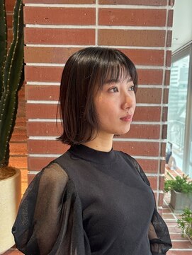 ルームヒゴバシ(room higobashi) 髪質改善トリートメントで艶やかにまとまる美髪に