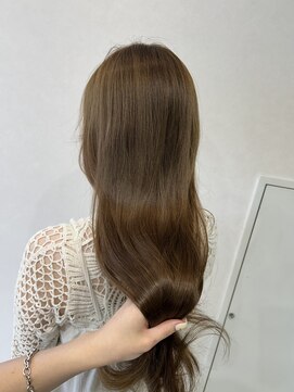 ミラ(MIRA) ヘーゼルベージュ/くすみベージュカラー／ブリーチ無しカラー