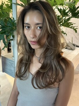 ディモアンド 表参道(Dimo&) ハイライト/黒髪カタログ/クラゲヘアー/オリーブグレー