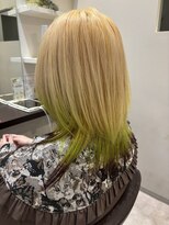 アナザーワールドココン(ANOTHER WORLD cocon)&nbsp;ブリーチグラデーションカラー　裾カラー☆