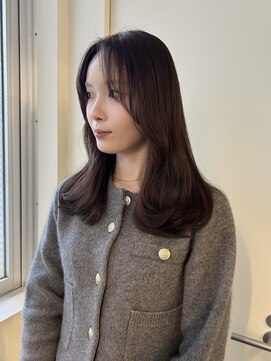 エクテ(ecouter) ノンジアミン透明感黒髪ココアベージュ