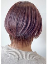 アルファ(Hair Salon alpha)&nbsp;【大人可愛い×艶感】インナーカラー×シアーベージュ