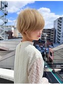 似合わせカット/ショートカット/小顔カット/ぱつっとボブ