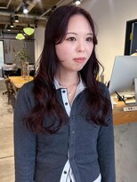 ダンボ(DUMBO)&nbsp;【sayaca】レイヤーカット/顔周り/ワインレッド/ボルドーカラー