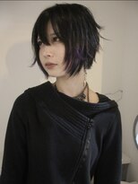 オルン(ORGN.)&nbsp;シャギー　ハイレイヤー　ウルフカット　デザインカラー　名古屋