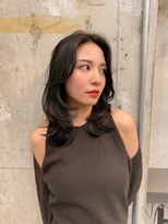 ベル 銀座5丁目店(Belle)&nbsp;横顔が綺麗に見えるミディアムレイヤー