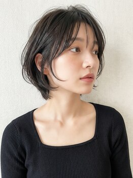 ザ ネイビー(THE NAVY)の写真/本山駅徒歩10秒！似合わせカットが得意。再現性の高いヘアスタイルを提案◎