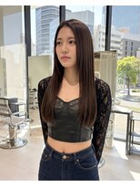 ハーツオオサカ(HE:ARTS OSAKA)&nbsp;ヨシンモリロングで韓国美人スタイル