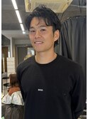 担当　竹橋/GAMBA大阪　岸本武流さんヘアー
