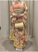 お顔合わせにおすすめな振袖♪