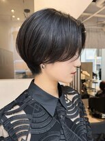 ローマー(ROAMER omotesando)&nbsp;ショートカットレイヤーボブ髪質改善ショートボブ