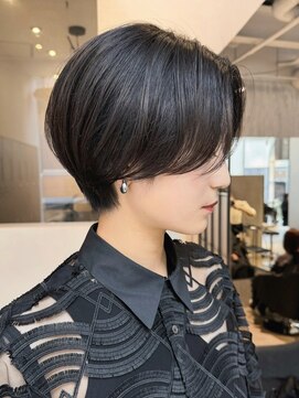 ローマー(ROAMER omotesando) ショートカットレイヤーボブ髪質改善ショートボブ