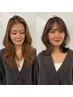 顔タイプ別＊似合わせcut＋treatment