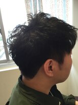 パティオンツー(PATIONN2)&nbsp;ふんわりボリュームパーマ首回りスッキリのショートスタイル