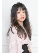 モカ ヘアーデザイン(moca HAIR DESIGN)&nbsp;スモーキーなグラデーションカラーのロング