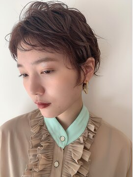 マティー(MATTY) モード×ショートパーマ