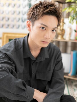 カバーヘア ブリス 川口(COVER HAIR bliss) 外国人風カラー★モテワイルドアップバングc3川口10代20代30代!