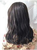 【Zina 銀座中央通り】暗髪×透明感のラベンダーグレージュ