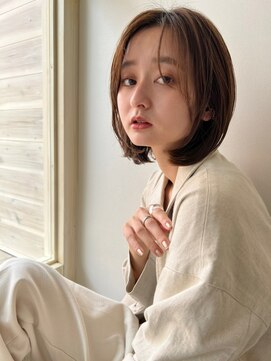 フォルテ(Forte) 【Forte】大人可愛い/ストレートボブ/ベージュ
