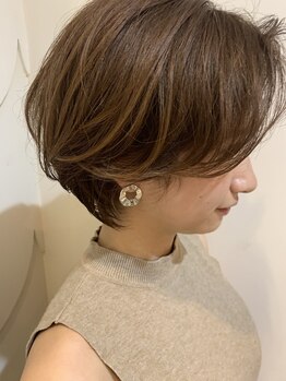 ヘアー カーム 武蔵小杉店(HAIR CALM)の写真/ショート・ボブのスペシャリストが多数在籍◎髪質やクセを見極め、再現性の高いスタイルをご提案＊