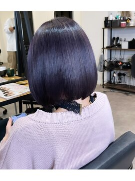 ナンバー(number+) 透明感抜群♪20代30代ダブルカラーブリーチグレージュアッシュ