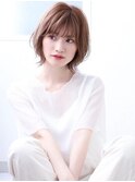大人カジュアル外ハネボブウルフ