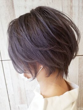 プログレス フレスポ富沢店(PROGRESS) 『lavender short』似合わせカット×ダブルカラー