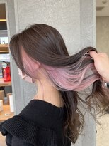 ロンド 表参道店(Lond)&nbsp;【Lond表参道倉崎涼】ピンクインナーカラーが可愛い！