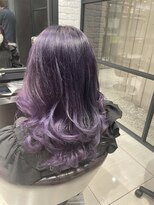 グロー(glow) パープルヘアー☆