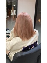 ラフ 難波店(LAFF) #黒髪#ボブルフ#ネビージュ#小顔#ワンレン