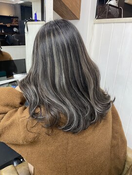 ワールドオーダー 天王寺店(WORLD ORDER) コントラストハイライト　村上大樹