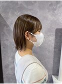 外ハネボブ/切りっぱなしボブ