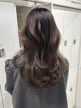 ラルムバイシー 新宿(LARME by Sea) ダブルカラーマロンベージュ×グラデーションカラー(新宿/韓国)