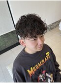 スペインカール/フェード/刈り上げ