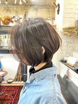 ボタニカル(BOTANICAL) 大人可愛いショートボブボリュームアップ30代40代50代