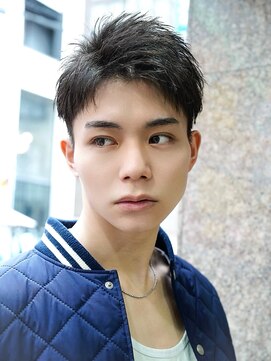 ゼロ 渋谷(XeRo) 爽やかツーブロック 【ナチュラルアップバングショート】