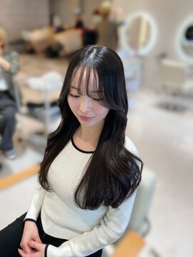 エヌ 大阪梅田店(enu) 大人気☆韓国風くびれヘア/梅田美容室/髪質改善/韓国レイヤー