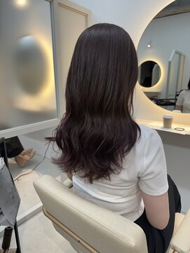 シダ(sida SAIIN) 【sida 池村】20代30代ピンクブラウン艶髪ミディアム