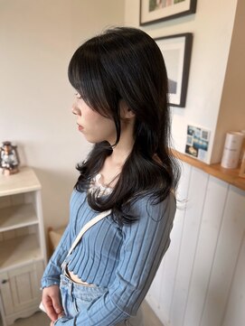 ジジ フィーカ 佐野(Gigi fika) 顔まわりカット