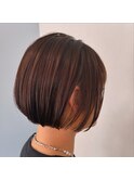 お手入れ簡単ボブ