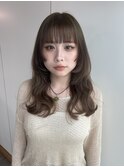 【古田限定】ミルクティーベージュ/姫カットウルフ