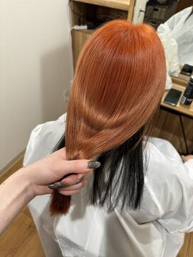 トゥエンティ(twenty) オレンジ×ブラック