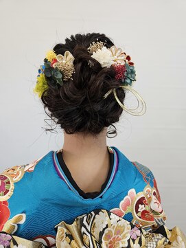 グラスヘアー(grasshair) 成人式ヘアセット